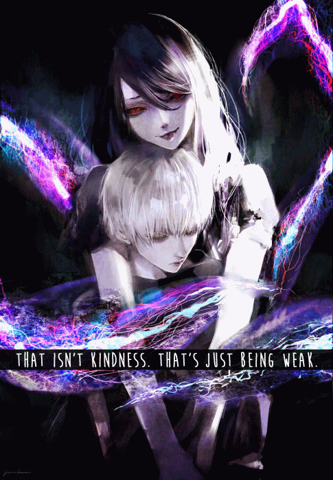Kaneki and Risa