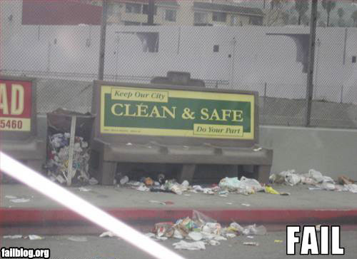 Keep our city clean!