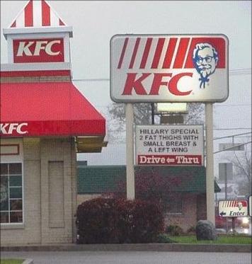 kfc sign