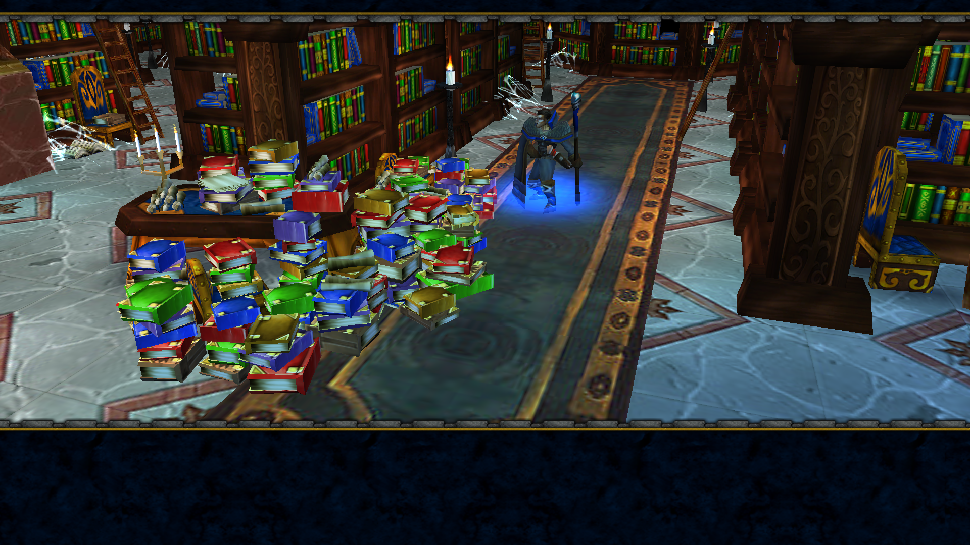 Khadgar in Karazhan's Library