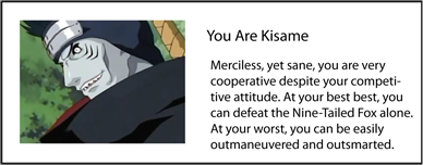 Kisame Personality
