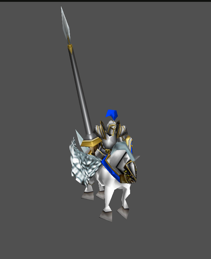 Knight on Pegasus