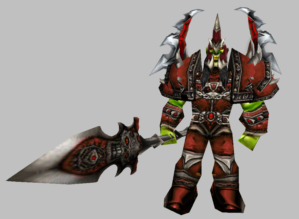 Korkron High Warlord (Not a real model, just photoshop XD)