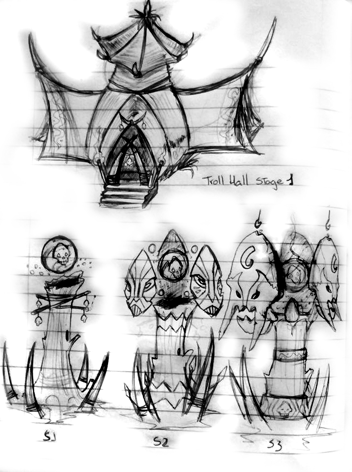 Kyrbi0's Troll Town Hall T1 / Defense Towers T1 - T2 -T3