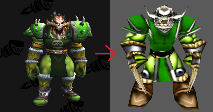 Laughing Skull Grunt of WoW into Wc3