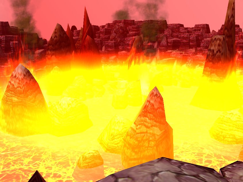 Lava field
