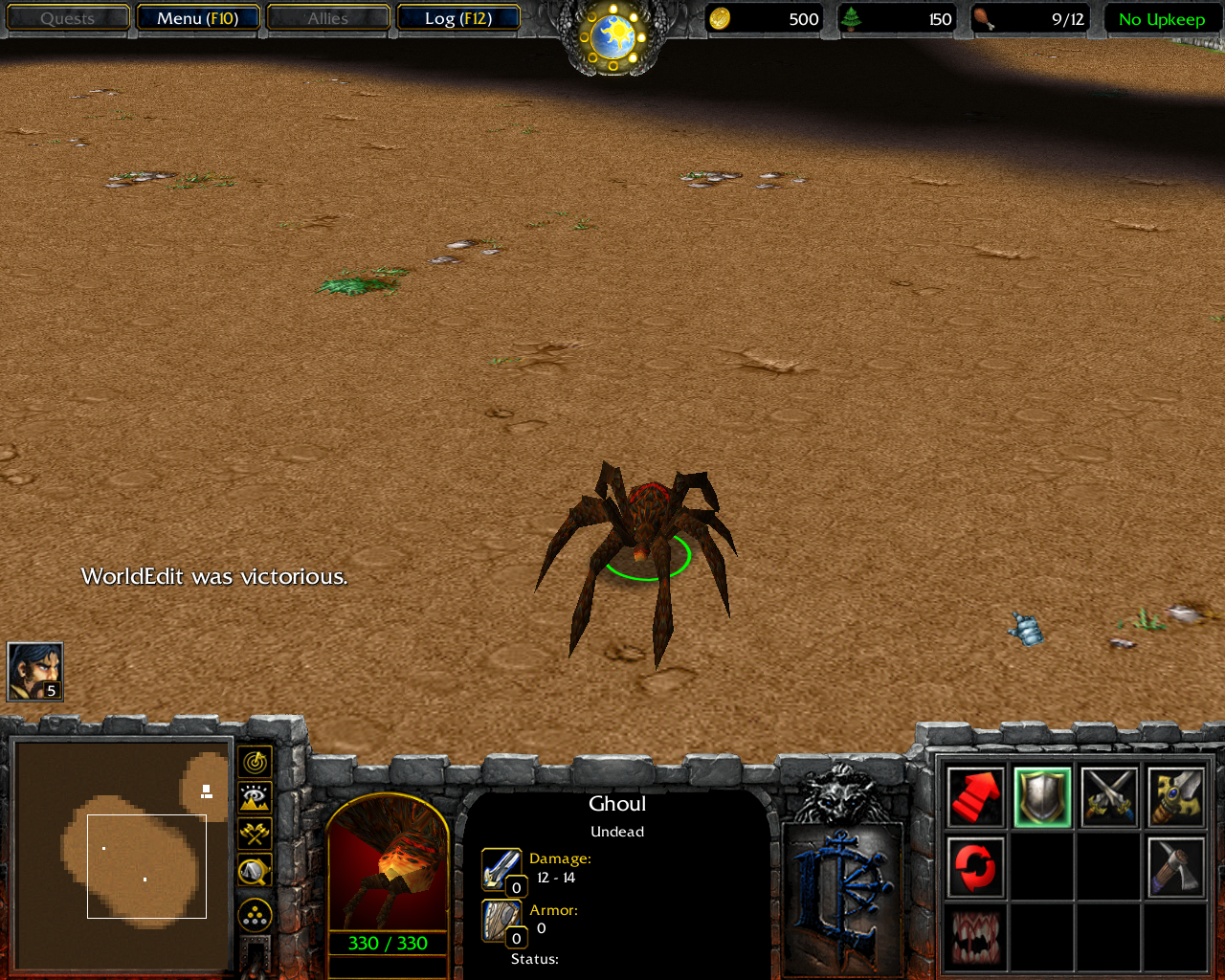 Lava Spider Ingame