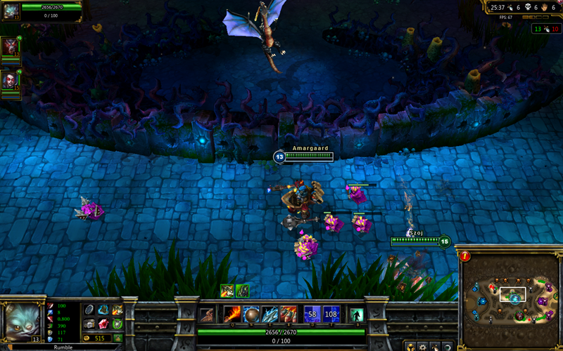 League of Legends: Bug after reconnecting
