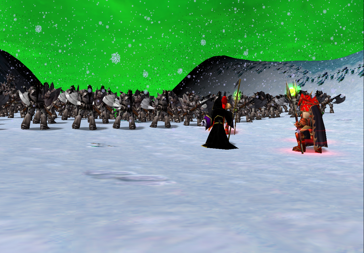 Legion King Al'ar's army of guardians were heading to the harbor to get to Isle of Quel'Danas and then Eastern Kingdoms, suddenly a green cloud showed