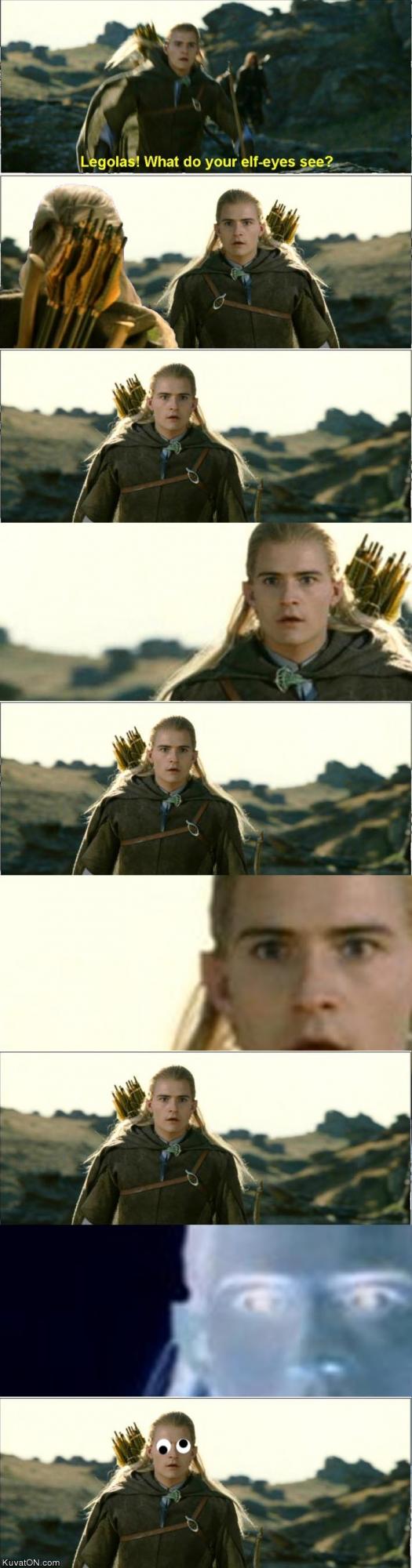 Legolas' Superb Eyes