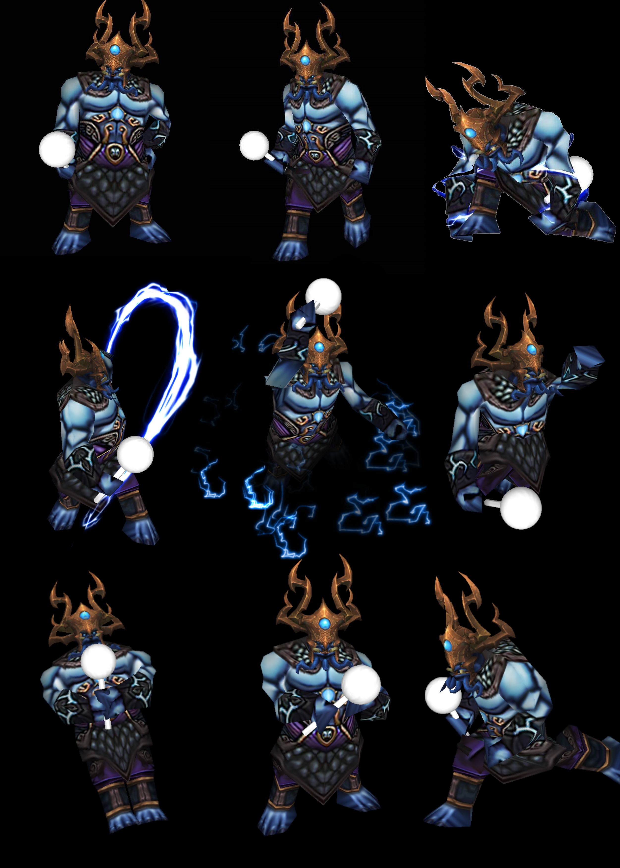 Lei Shen New Animations Preview (WIP)