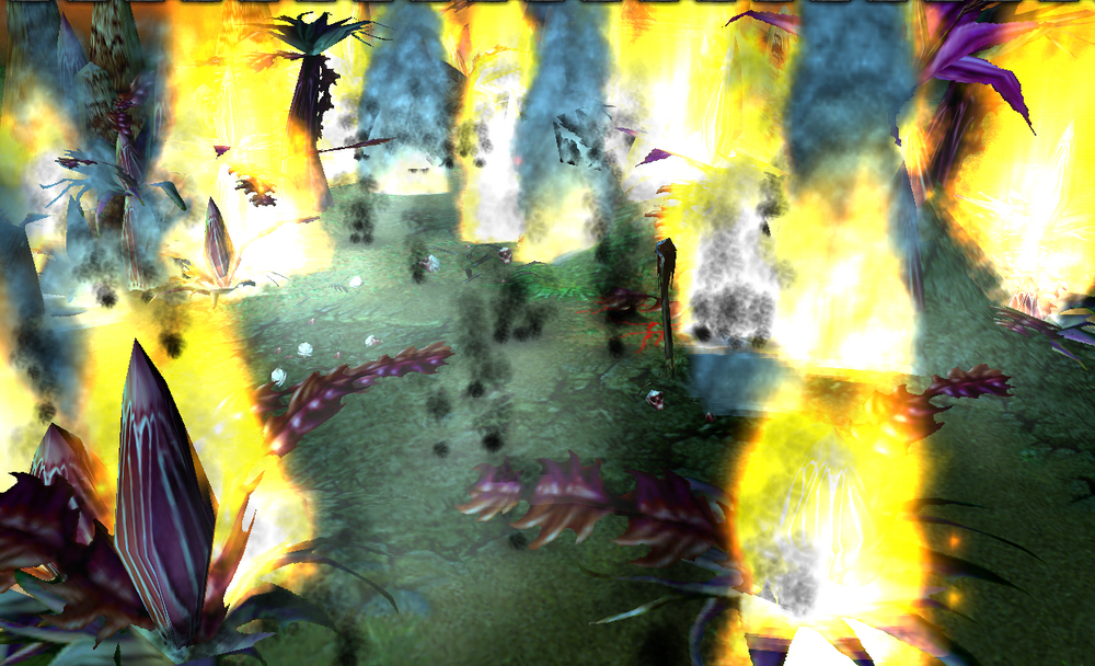 "Let it Burn!"

Now you expect some fancy description right? Well sorry to disappoint you all but this just what happened to Grassland after Chaos f