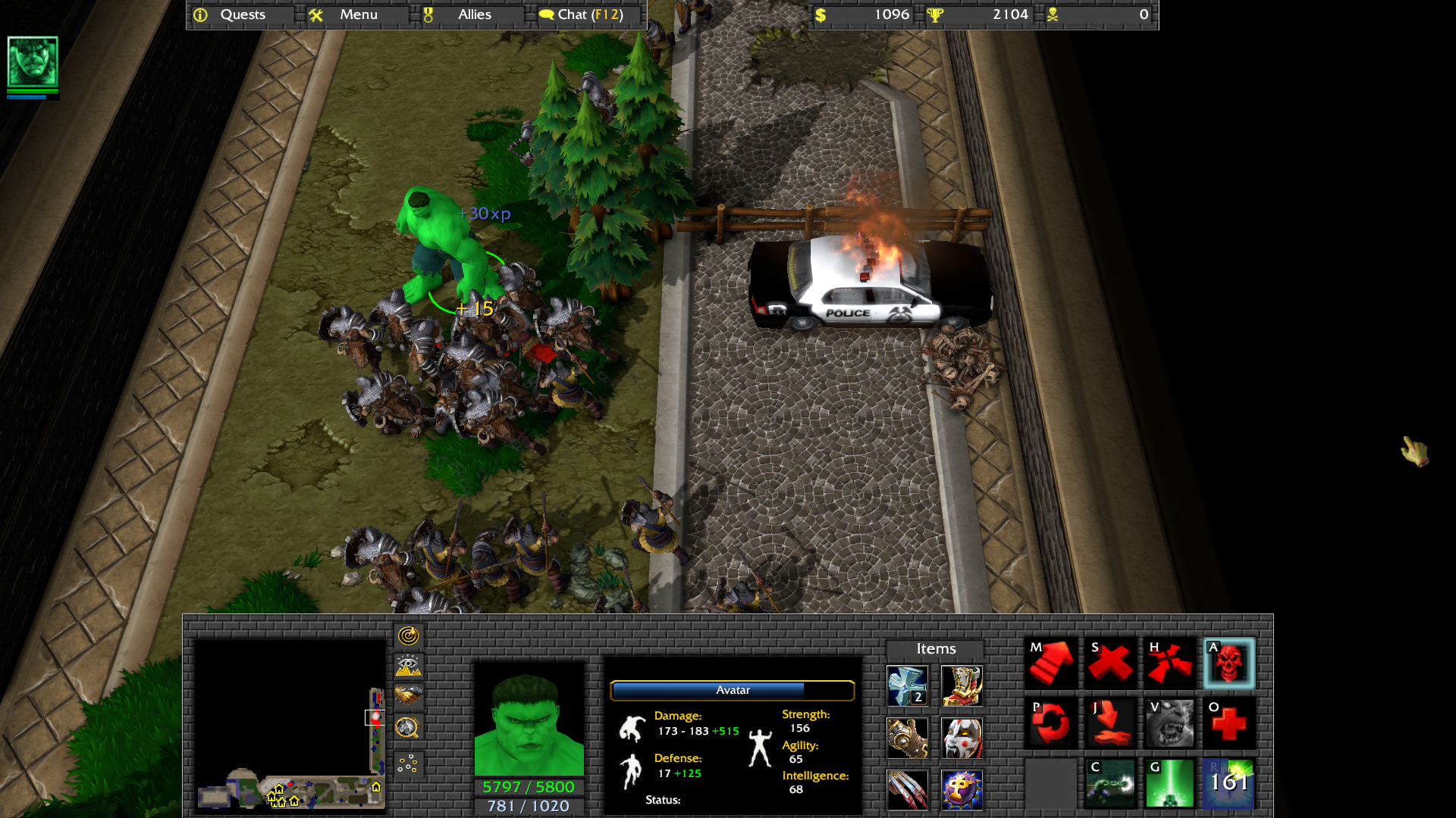 Level 2 using Hulk