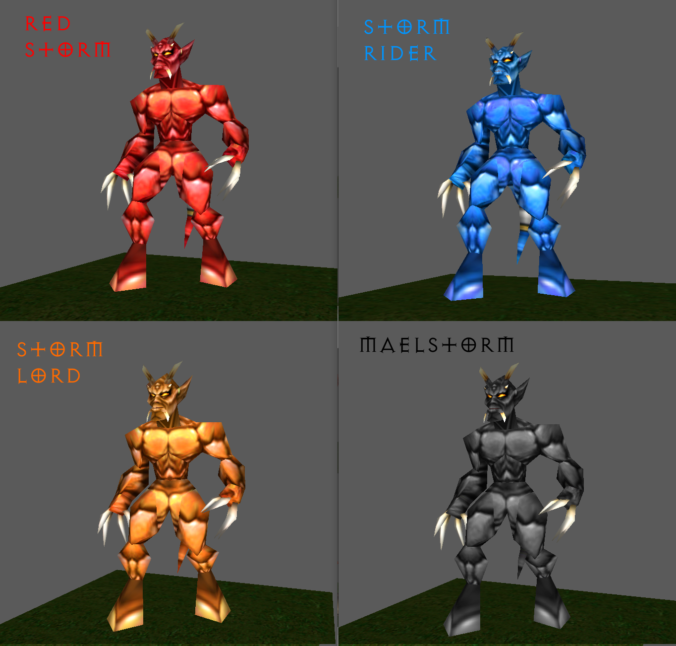 Lightning Demons Variants