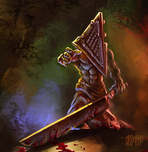 Lil   Pyramid Head by Grimbro