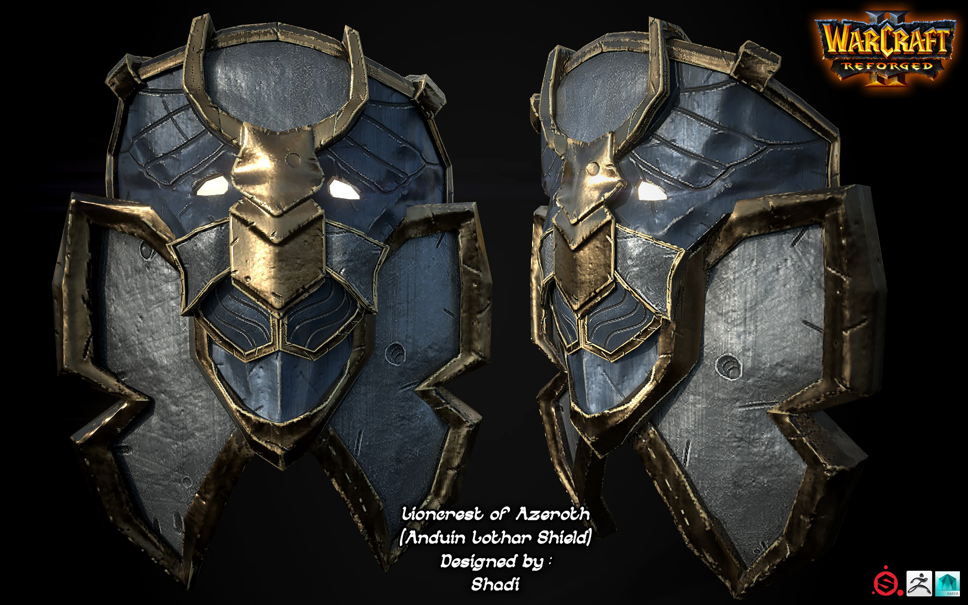 Lioncrest of Azeroth (Anduin Lothar's Shield)