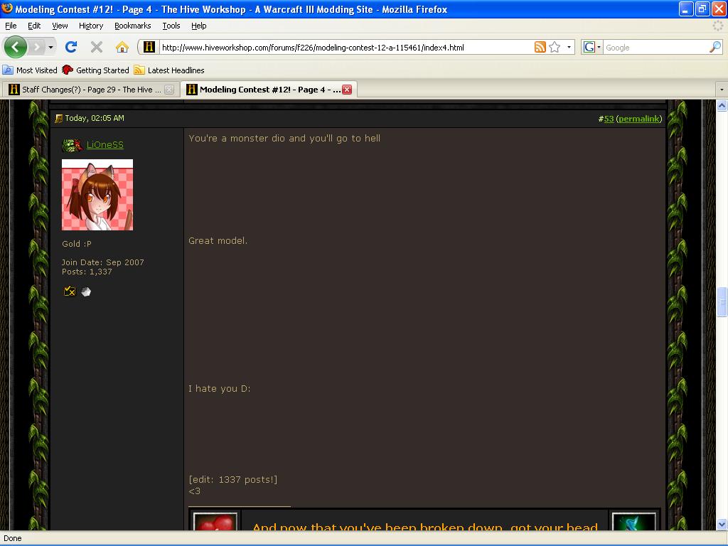 LiOneSS's 1337 post