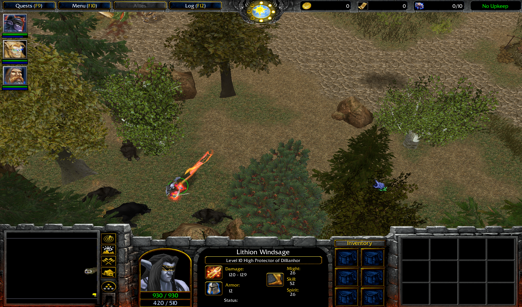 Lithion Charges at an enemy dealing damage along the way