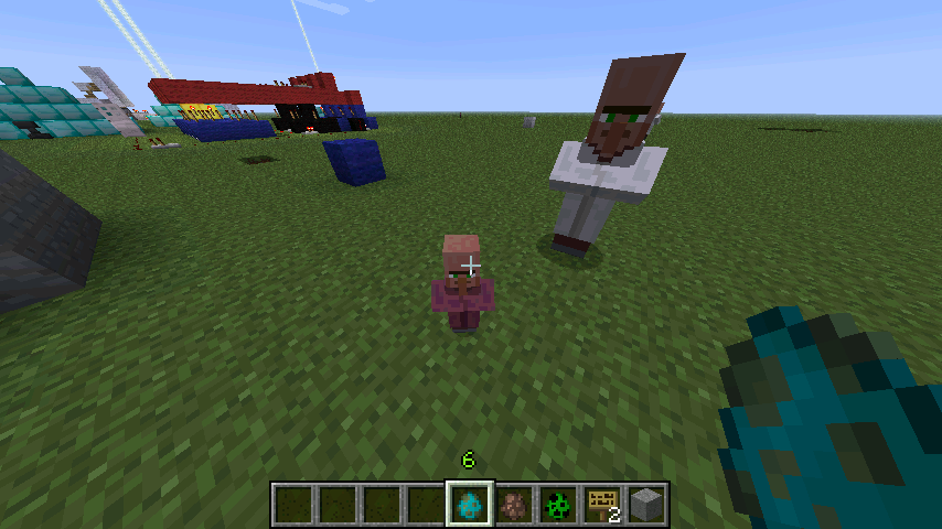 Little villager i found when i spawn a villager with egg
