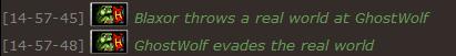 Lol GhostWolf does not like the real world ^^