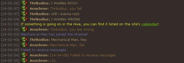 Lol ... seems like everything fails today.