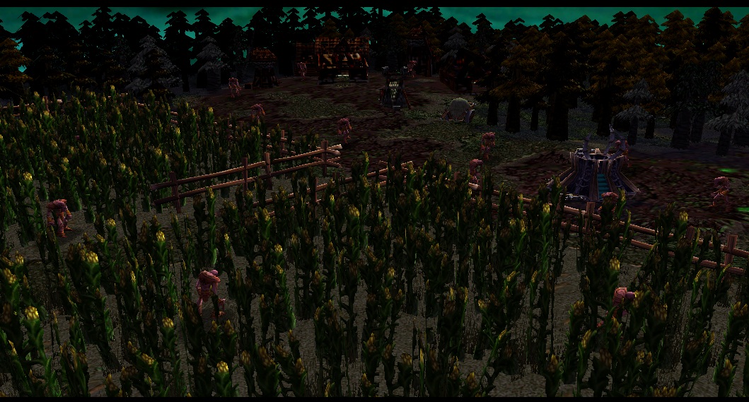 Looking at a destroyed farm which has been over run by the undead.

- Part of the Campaign I've been making