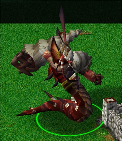Lord Na'jentus Attacking