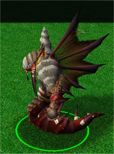 Lord Naj'entus, Side view.