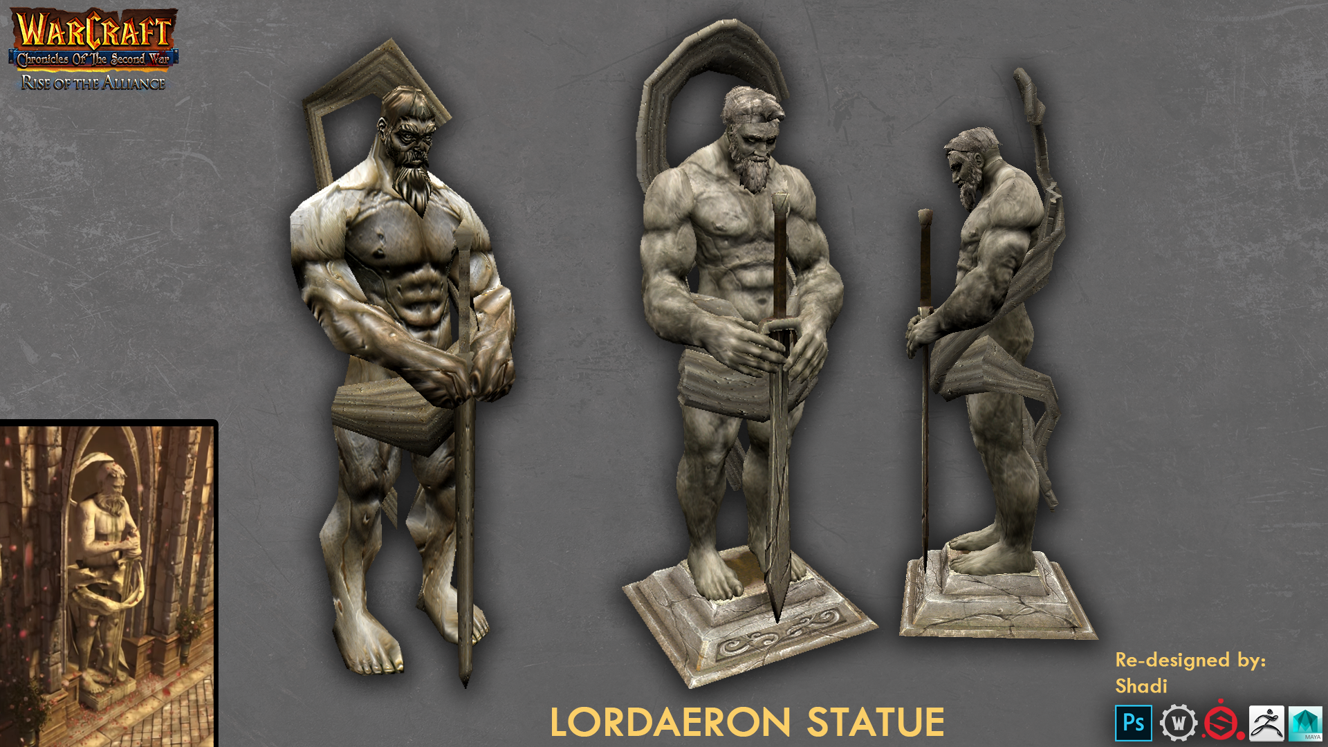 Lordaeron Statue