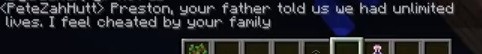 Losing Minecraft has never been this painful.