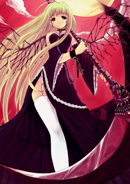 love that scythe ^^