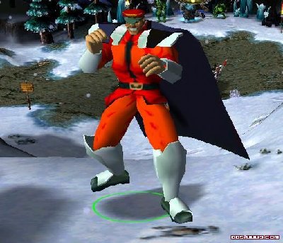 M. Bison

This is M. Bison from Street Fighter. He is the main super villain in it and he has magic energy powers.

This model means a lot to me i