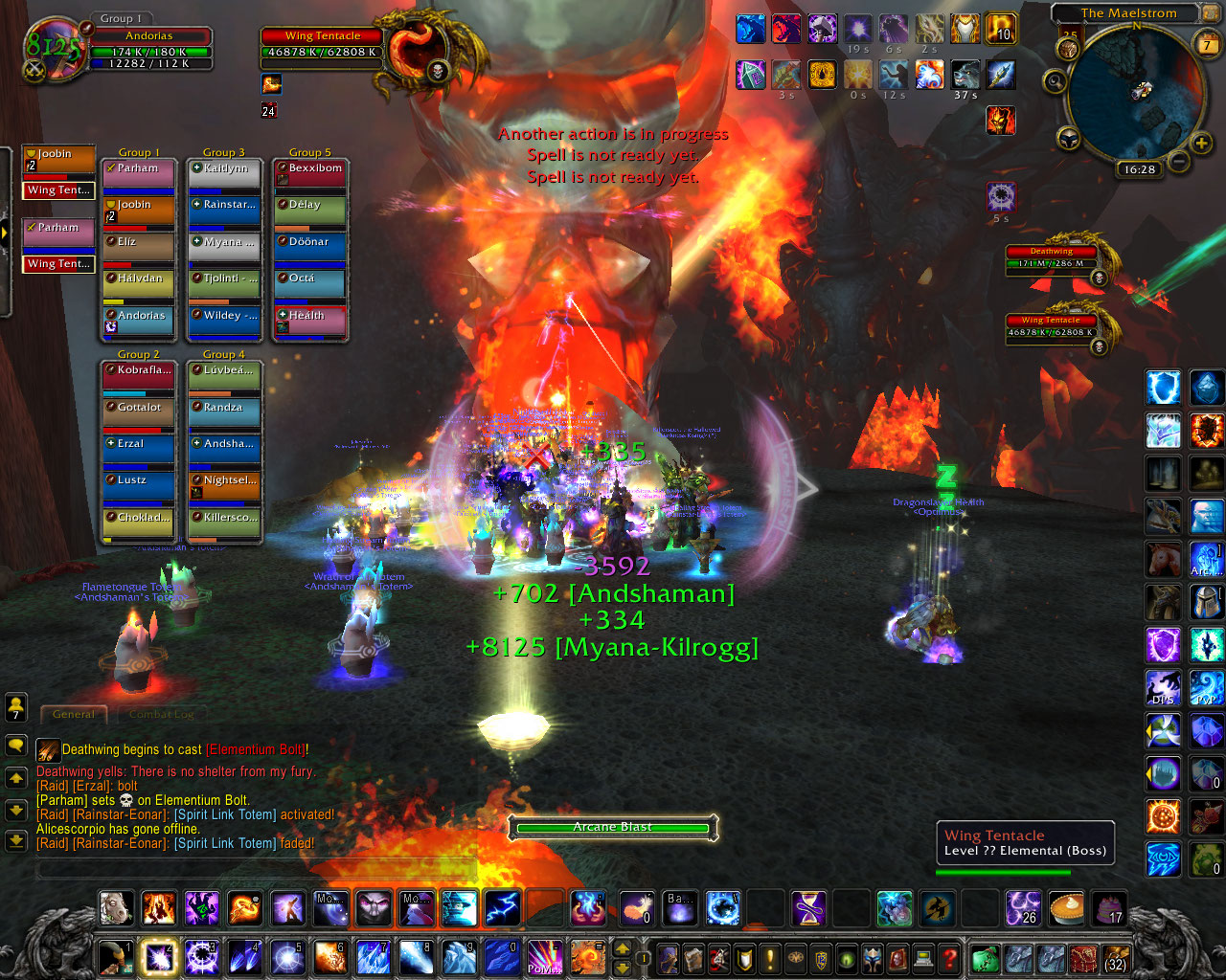 Madness of Deathwing, Dragon Soul raid's 8th boss

He mad bro...
