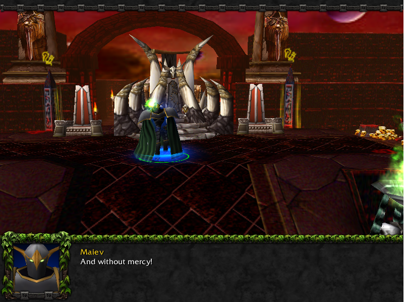 Maiev take over.