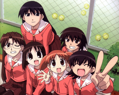 Main characters from Azumanga Daioh