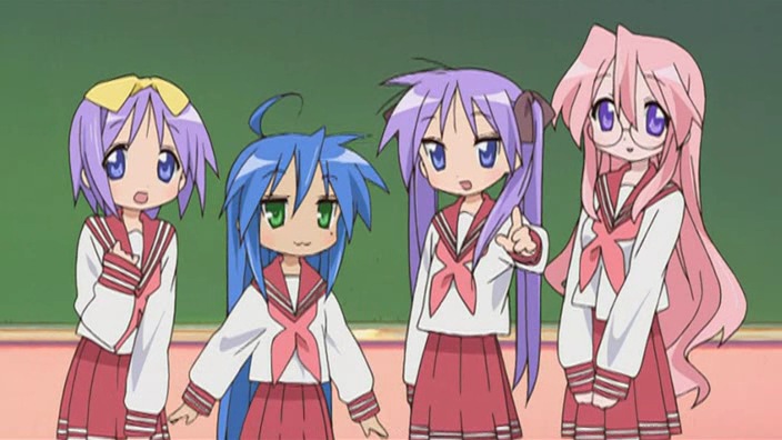 Main characters of Lucky Star