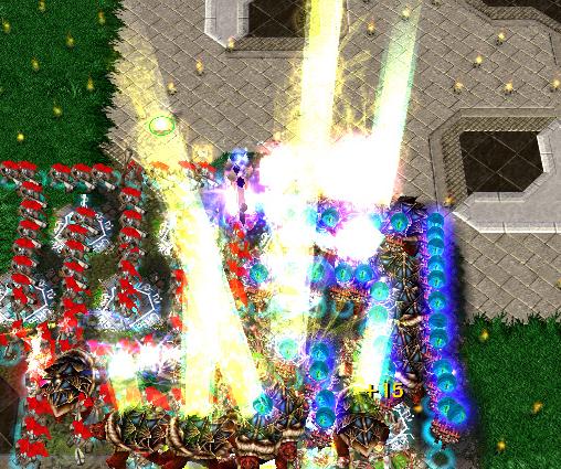 -Make Maze Mode-
Holy Light are attacking the mob