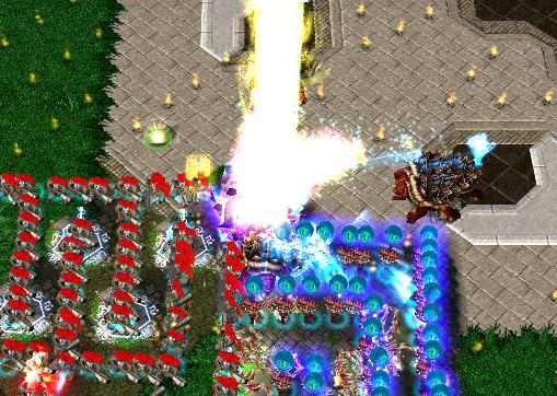 -Make Maze Mode-
Holy Light is attacking the mob