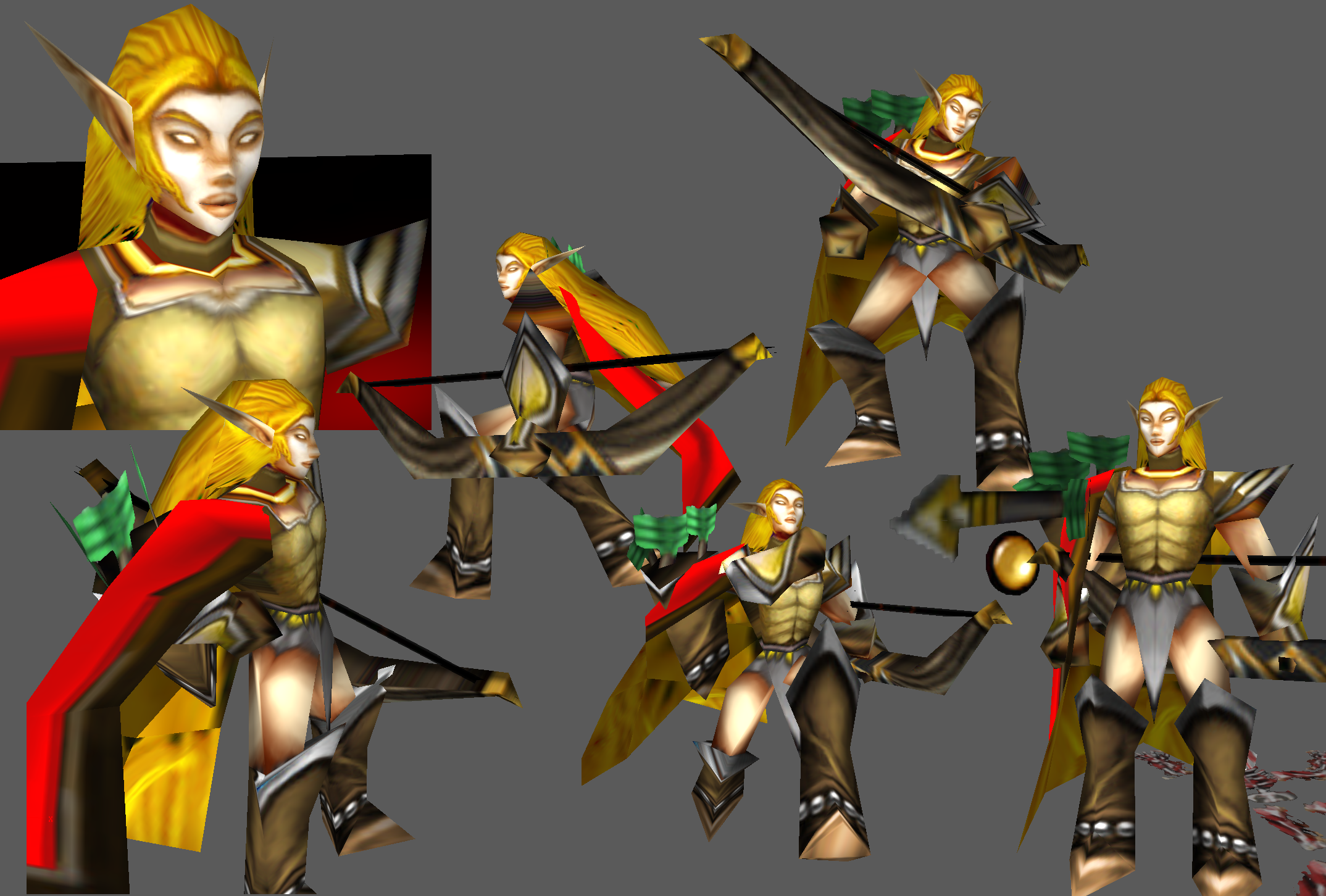 Male Blood Elf Archer - Available soon!