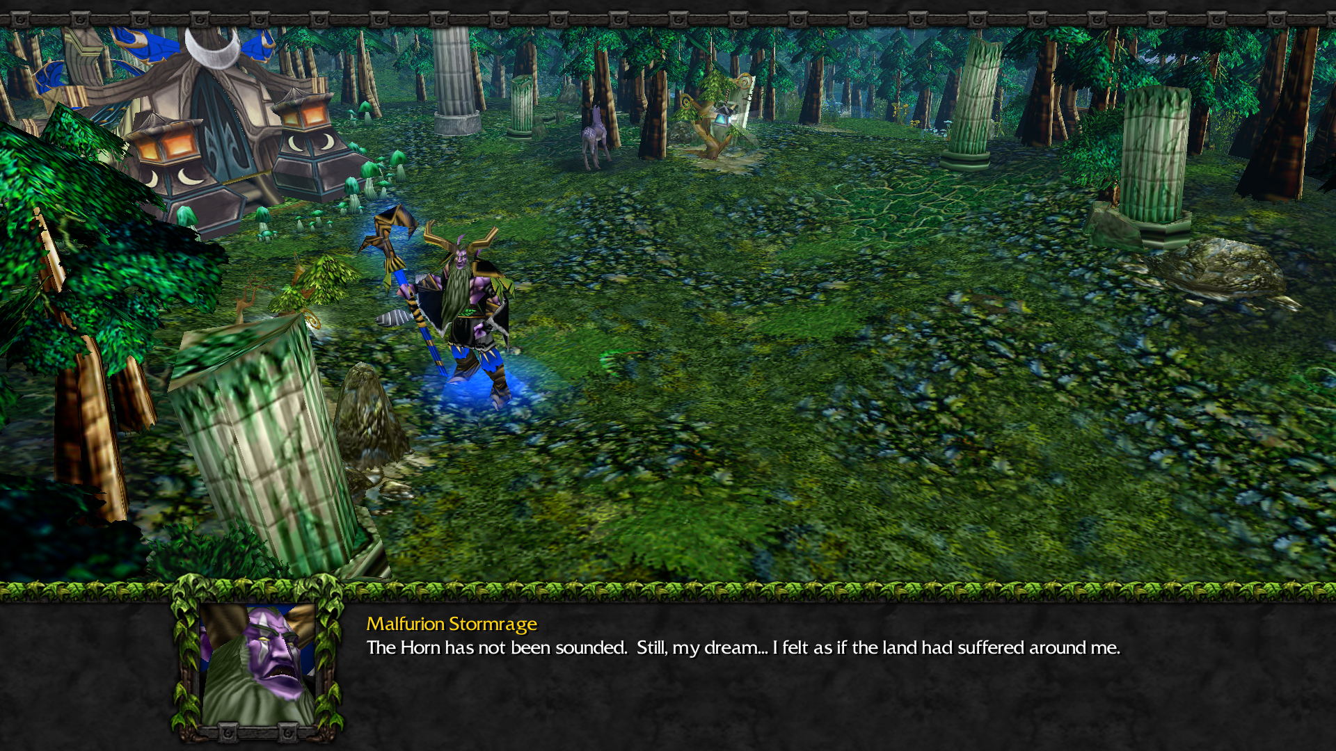 warcraft 3 malfurion quest