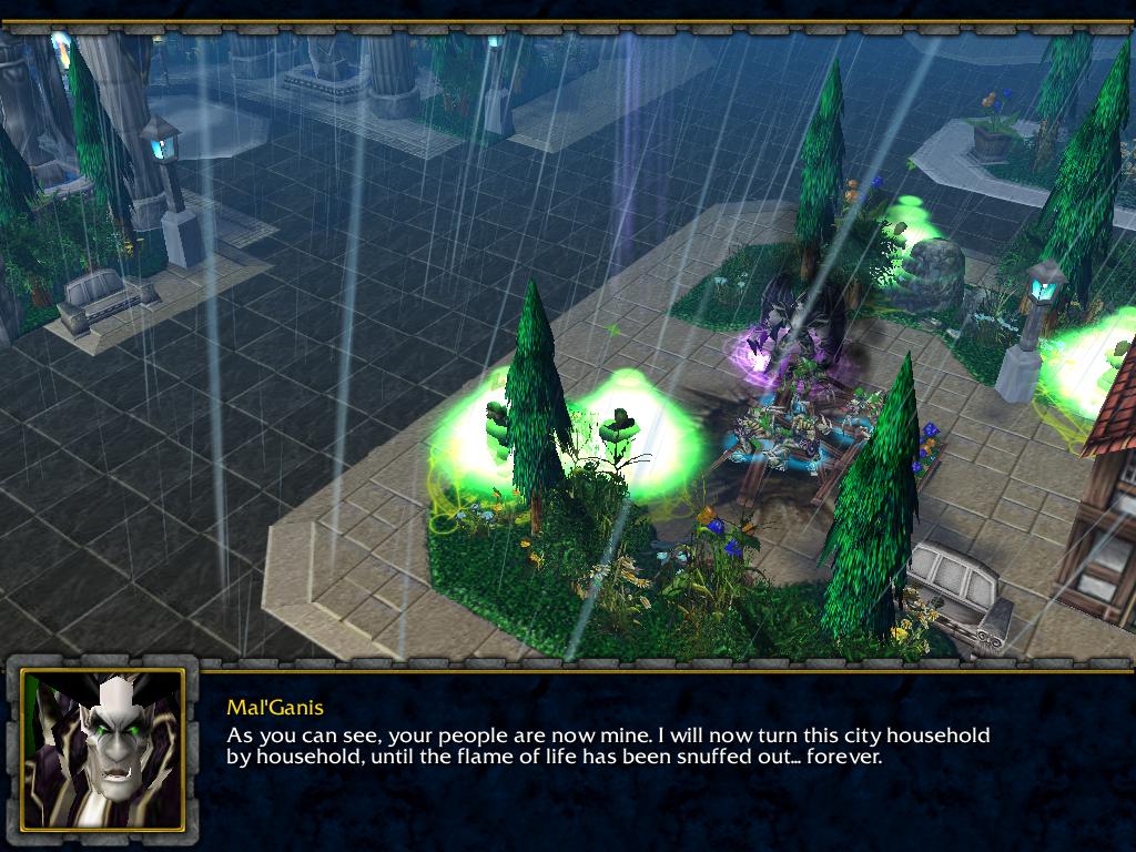 Mal'Ganis' introduction during the "Culling of Stratholme". Enjoy the new terrain by Sir Heinvers.