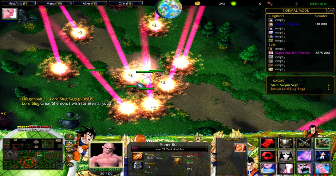 Mankind/Genocide attack, Super Buu.