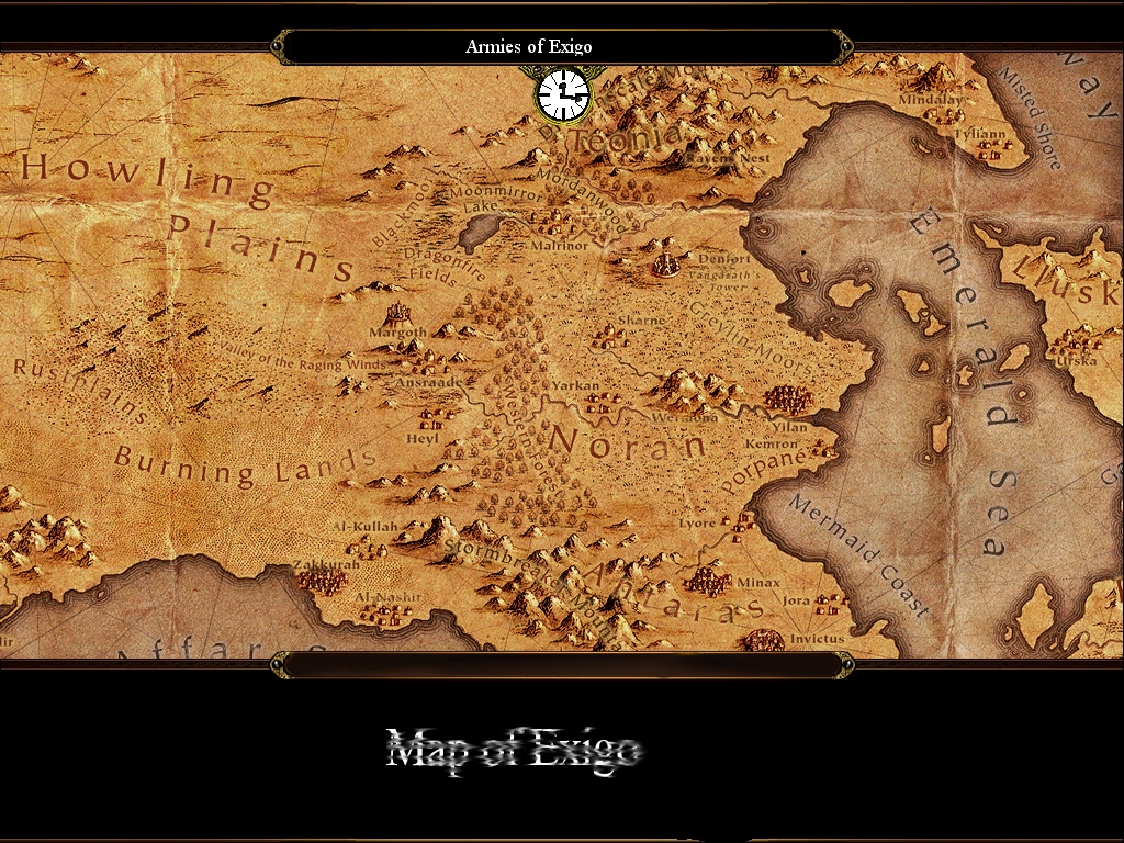 Map of Exigo