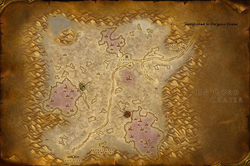 Map of Silithus