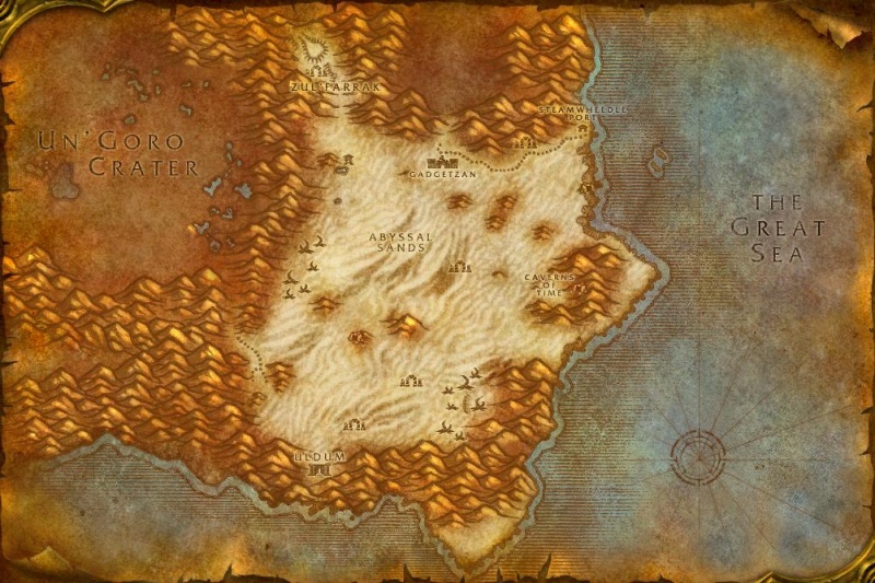Map of Tanaris