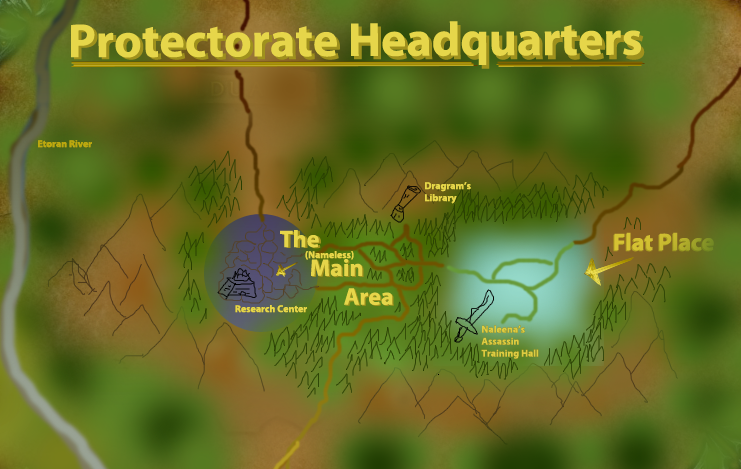 Map of the Protectorate Headquarters

With the Photoshop program, I decided to make a map for my main base of operations, the Protectorate Headquart