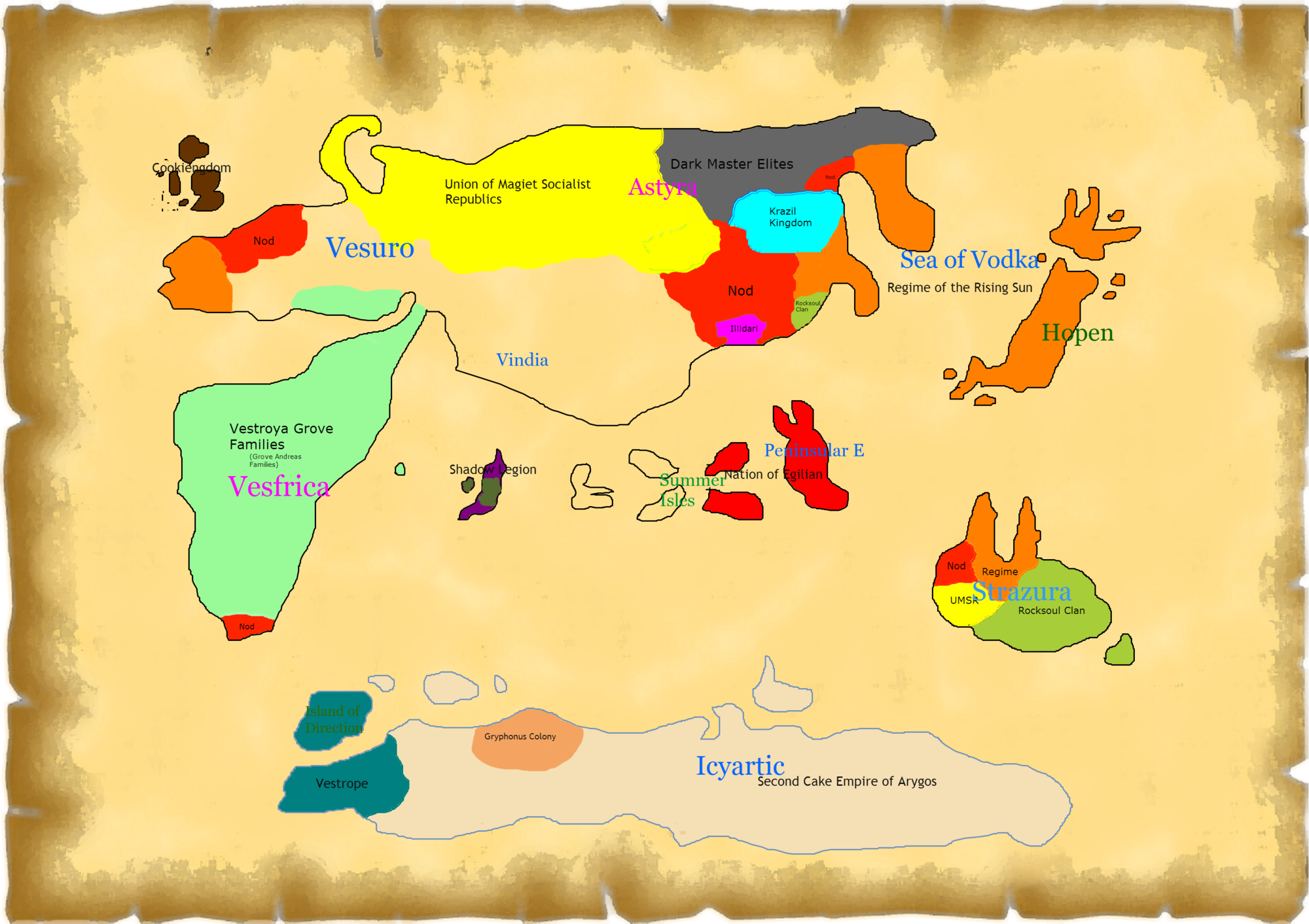 Map of Vestroya -- Detailed #4