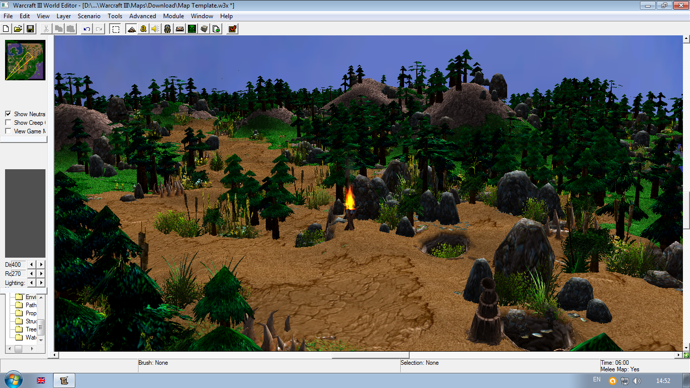 Map Template Screenshot 01
