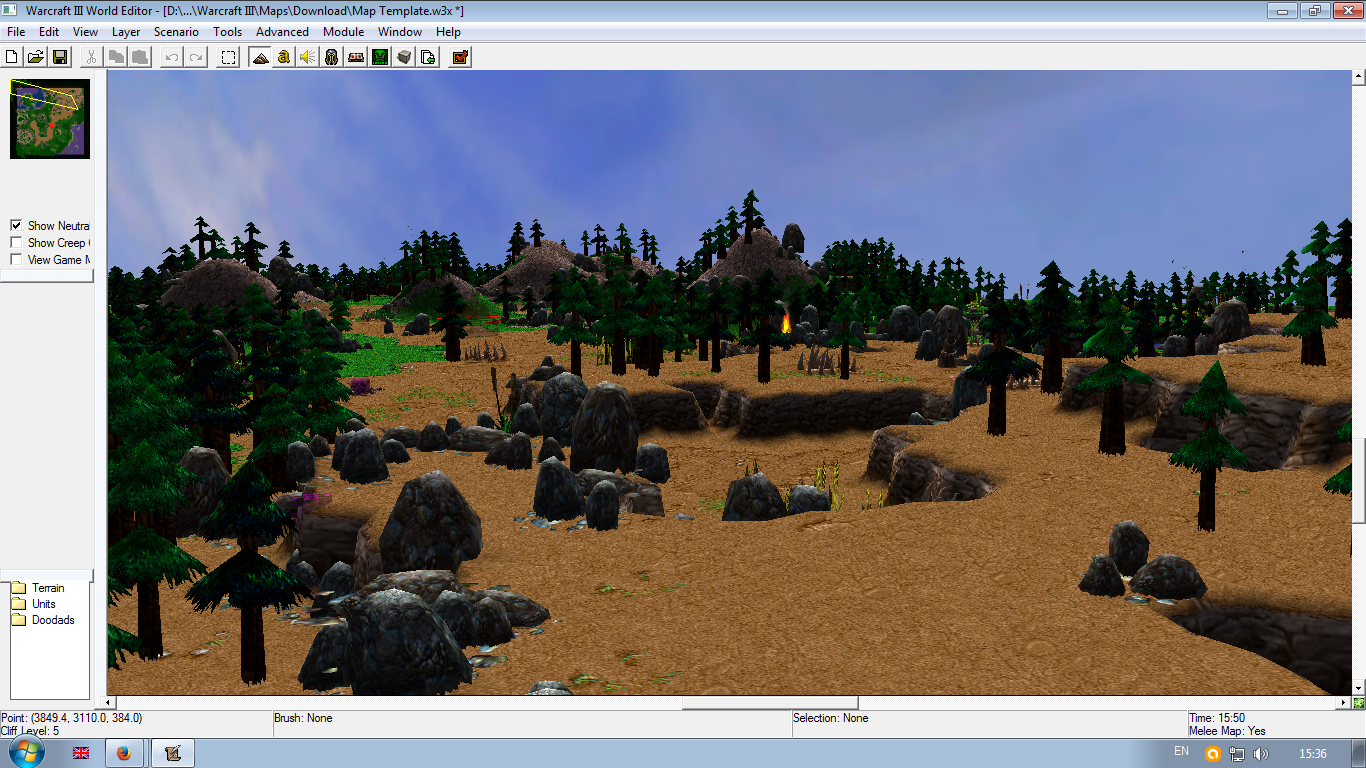 Map Template Screenshot 3
