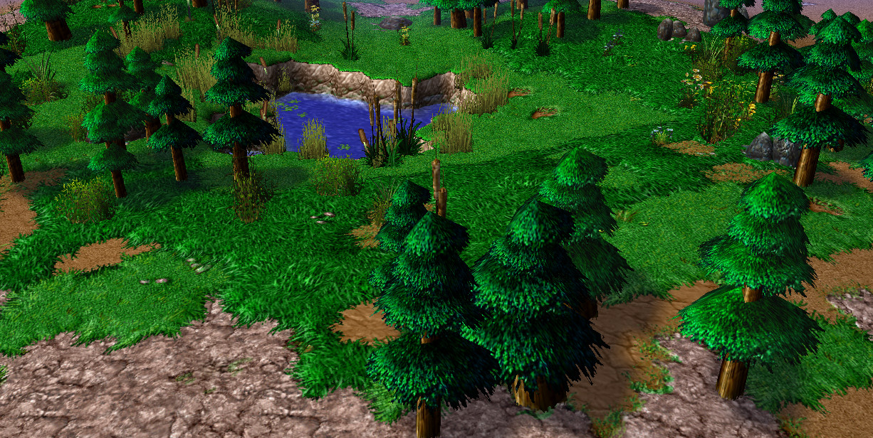 Map With Lightning Effect